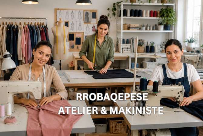Njoftime Pune per RROBAQEPËSE &amp; MAKINISTE PROFESIONISTE ne Tirane