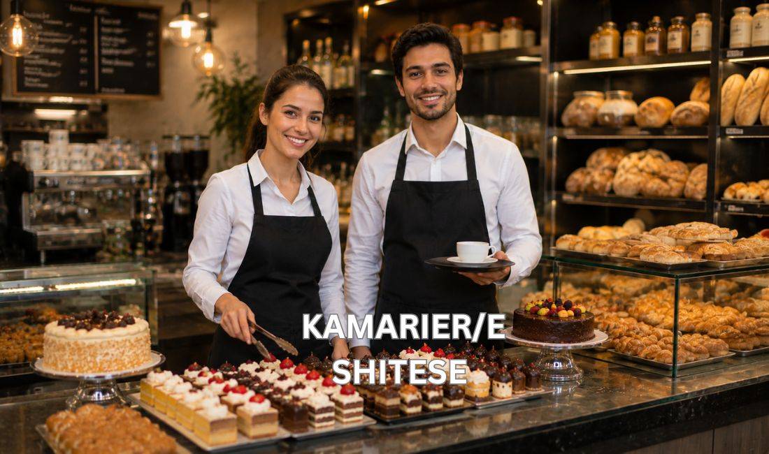 Njoftime Pune ne Tirane, Profesioni Kamarier/e, Shitese , Me eksperience, Pagesa Me Marreveshje.