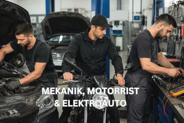 Njoftime Pune per Mekanik, Motorrist, Elektroauto ne Tirane