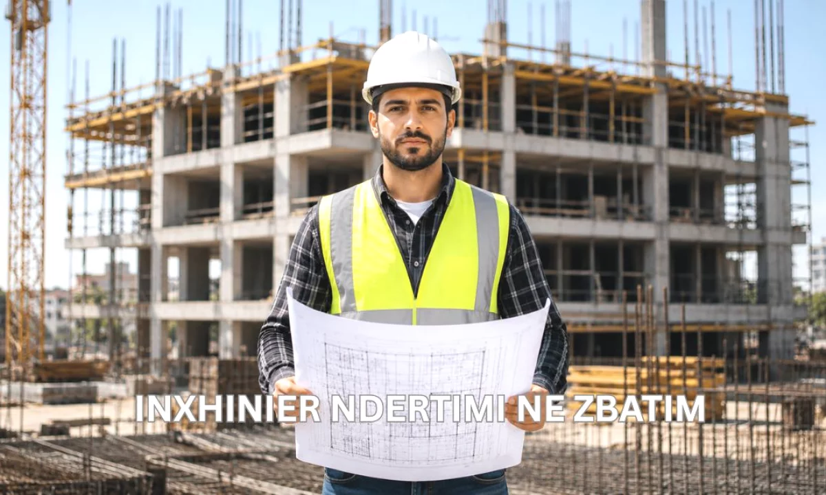 Njoftime Pune ne Tirane, Profesioni Inxhinier Ndertimi ne Zbatim , Me eksperience, Pagesa Me Marreveshje.