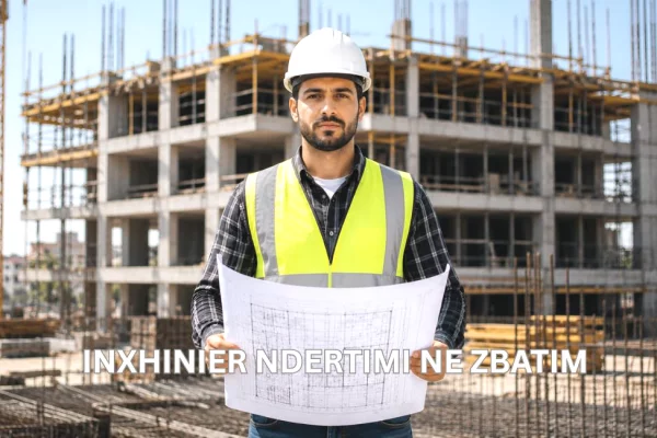 Njoftime Pune per Inxhinier Ndertimi ne Zbatim ne Tirane