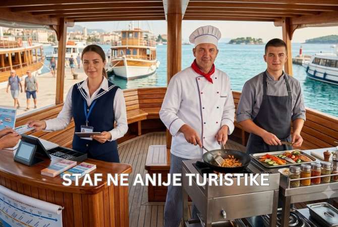 Njoftime Pune per Punonjes per shitjen e biletave, kuzhinier, ndihmes kuzhinier. ne Sarande