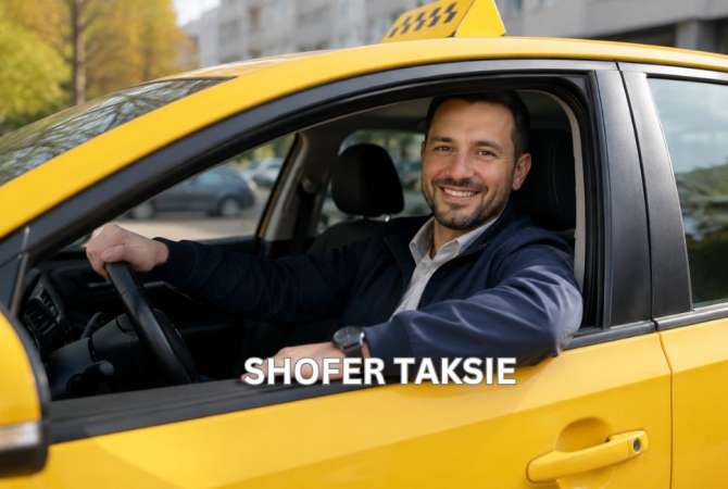 Njoftime Pune per Shofer taksie ne Tirane