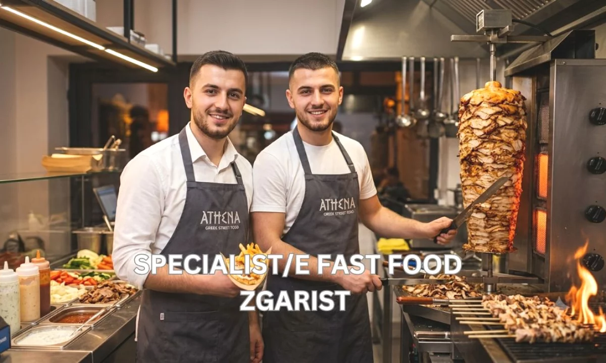 Njoftime Pune ne Tirane, Profesioni SPECIALIST/E FAST FOOD, ZGARIST , Fillestar/Pak eksperience, Pagesa Me Marreveshje.