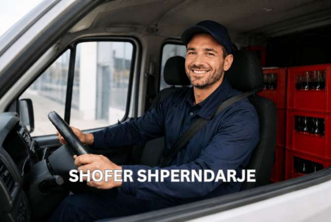Njoftime Pune per Shofer per Shperndarje ne Fier