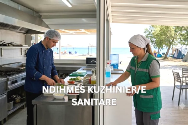 Njoftime Pune per NDIHMES KUZHINIER/E, SANITARE ne Durres