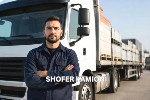 Njoftime Pune per Shofer Kamioni ne Shkoder