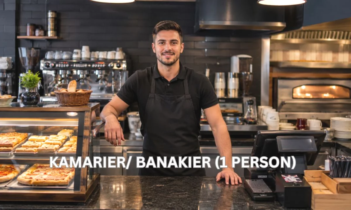 Njoftime Pune ne Fier, Profesioni Kamarier/ Banakier (1 person) , Me eksperience, Pagesa Me Marreveshje.