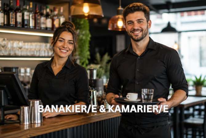 Njoftime Pune per Banakier/e, Kamarier/e ne Durres