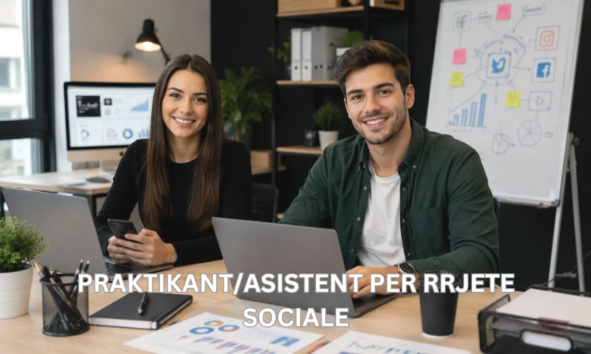 Njoftime Pune ne Tirane, Profesioni Praktikant/Asistent per Rrjete Sociale , Fillestar/Pak eksperience, Pagesa Me Marreveshje.