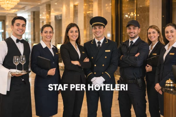 Njoftime Pune per Recepsionist/e, Kamarier/e, Koordinator/e Rezervimeve, Koordinator/e Eventeve, Portier Hoteli (Doorman), Punonjes Sigurie dhe Parkingu, Financiere ne Tirane