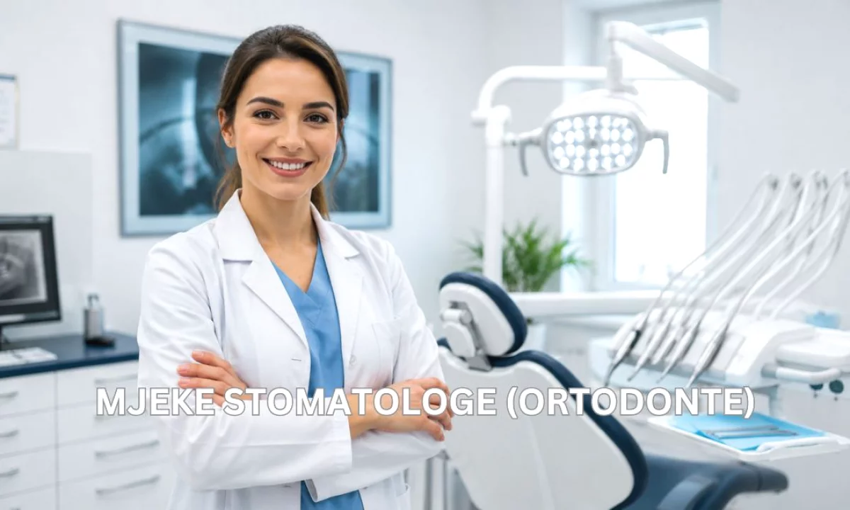 Njoftime Pune ne Tirane, Profesioni Mjeke Stomatologe (Ortodonte) , Me eksperience, Pagesa Me Marreveshje.