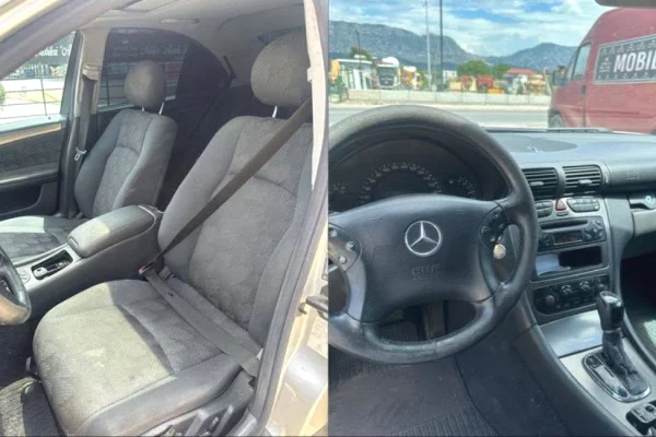 Makina ne shitje ne Tirane, Mercedes-Benz, 2003 Diesel,Kambio Automatik Pagesa 3,300  Euro.