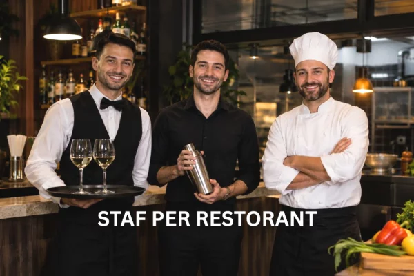 Njoftime Pune per • Kamarier • Banakier • Kuzhinier ne Shkoder