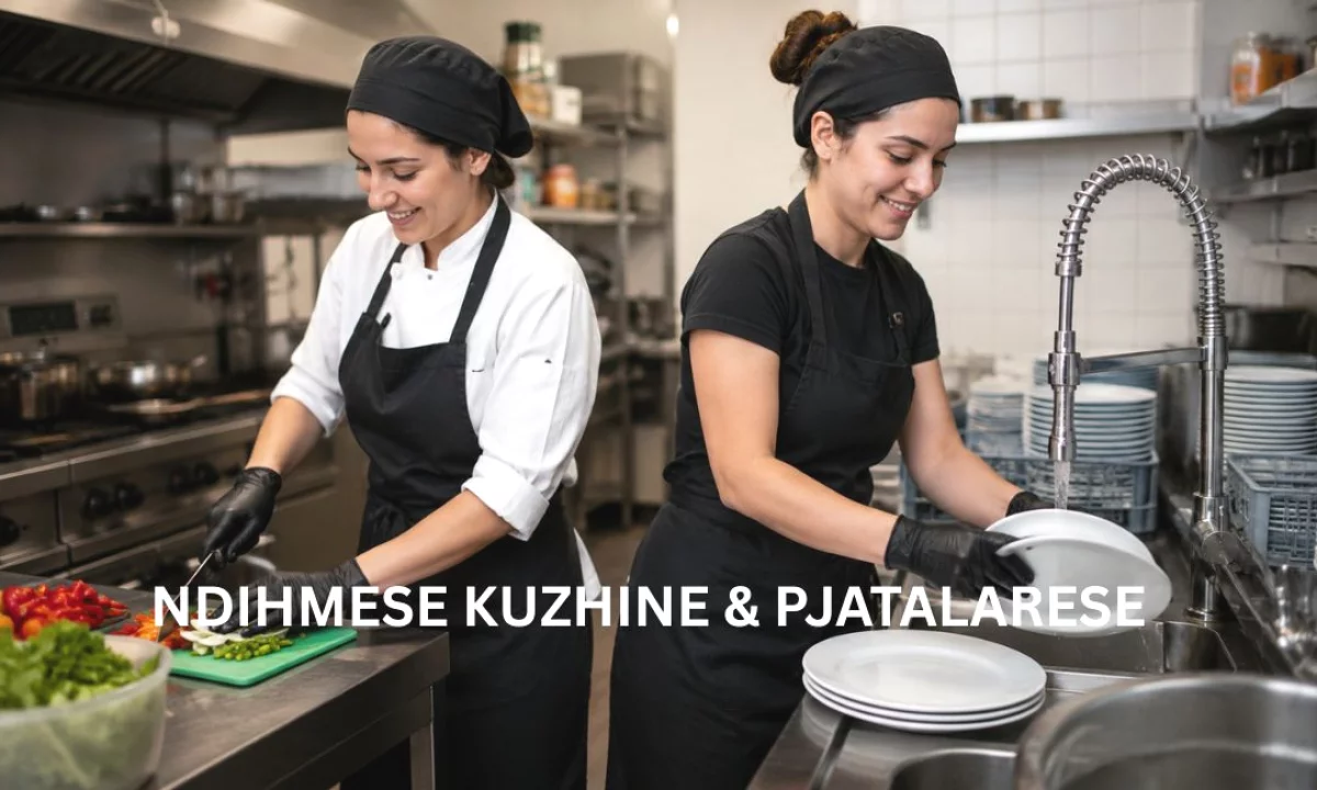 Njoftime Pune ne Sarande, Profesioni • Ndihmese Kuzhine • Pjatalarese , Fillestar/Pak eksperience, Pagesa Me Marreveshje.