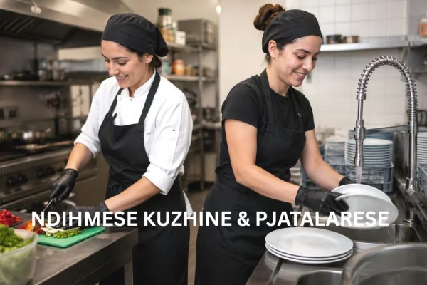 Njoftime Pune per • Ndihmese Kuzhine • Pjatalarese ne Sarande
