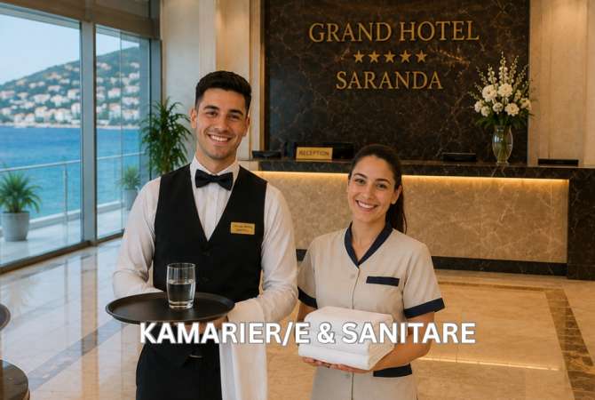 Job Offers for Kamarier/e Lounge, Sanitare in Saranda