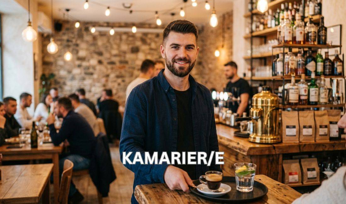 Njoftime Pune ne Tirane, Profesioni Kamarier/e , Me eksperience, Pagesa Me Marreveshje.