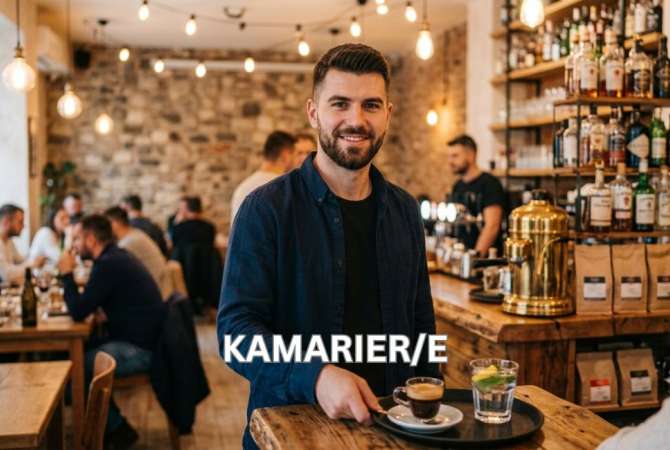 Njoftime Pune per Kamarier/e ne Tirane