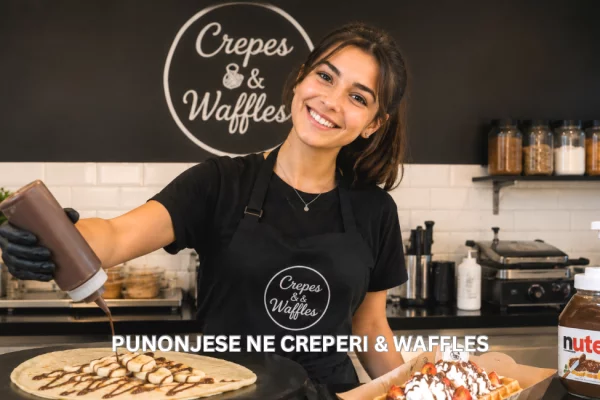 Offerte di lavoro per Punonjese per kreperi dhe waffle a Santa Quaranta
