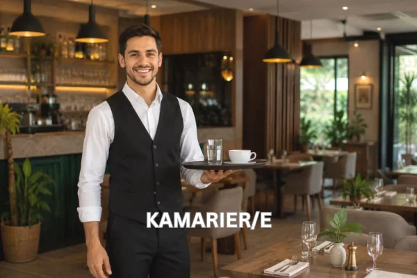 Njoftime Pune per Kamarier/e ne Tirane