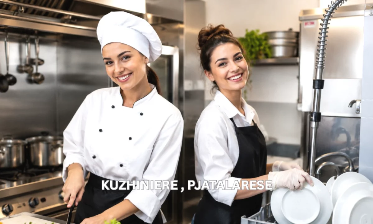 Njoftime Pune ne Tirane, Profesioni Kuzhiniere, Pjatalarese , Pa Eksperience, Pagesa Me Marreveshje.