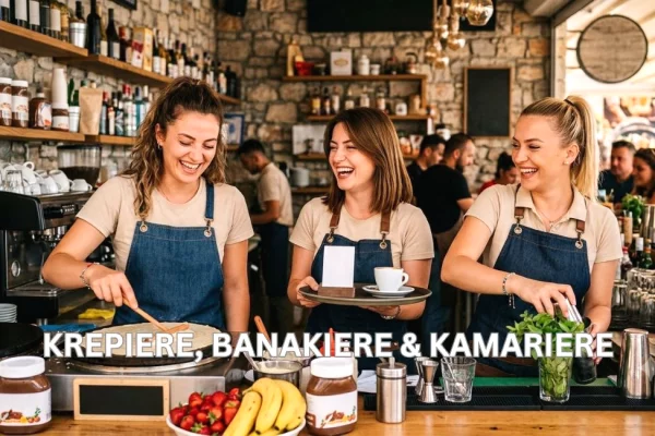 Njoftime Pune per Krepiere, Banakiere &amp; Kamariere ne Tirane