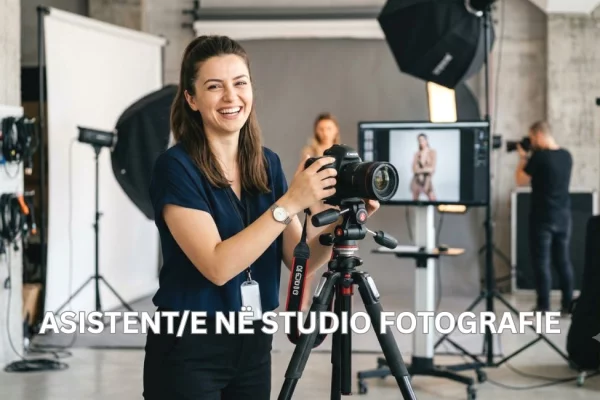 Njoftime Pune per Asistent/e në Studio Fotografie ne Fier