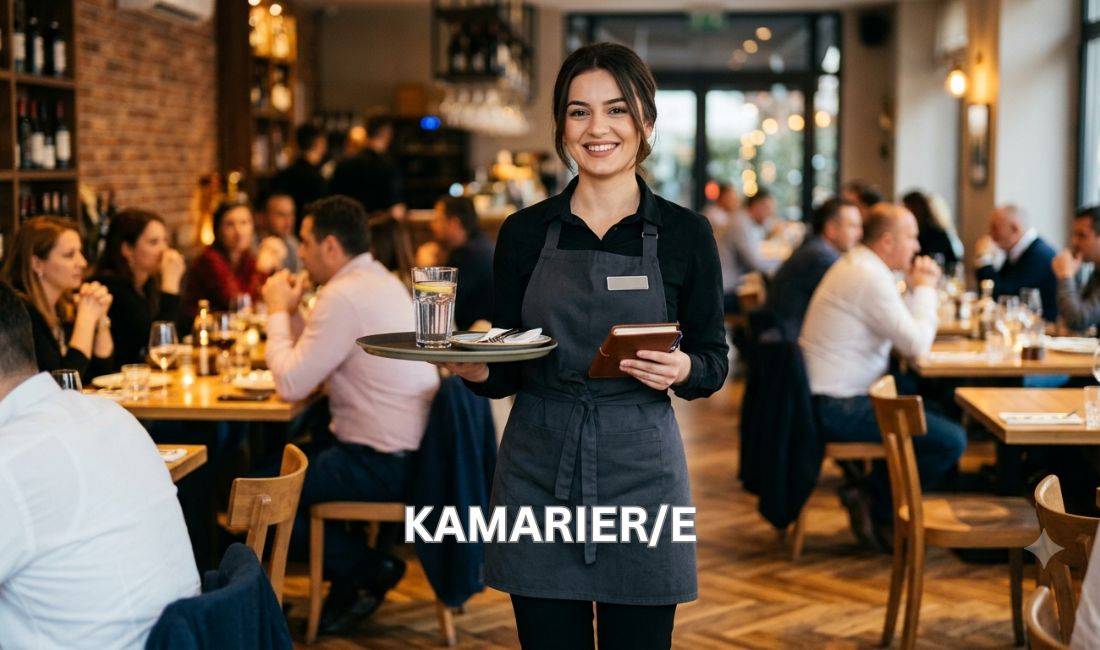 Njoftime Pune ne Tirane, Profesioni Kamarier/e , Pa Eksperience, Pagesa Me Marreveshje.