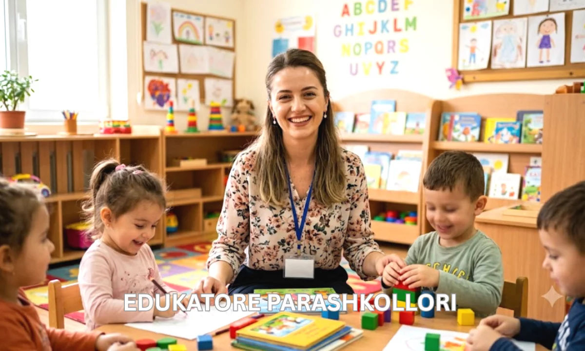 Njoftime Pune ne Tirane, Profesioni Edukatore parashkollori , Pa Eksperience, Pagesa 60,000  Leke.