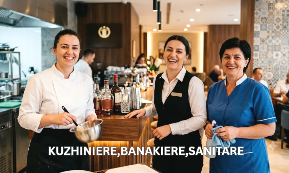 Njoftime Pune ne Sarande, Profesioni Kuzhiniere, Banakiere,Sanitare , Me eksperience, Pagesa Me Marreveshje.