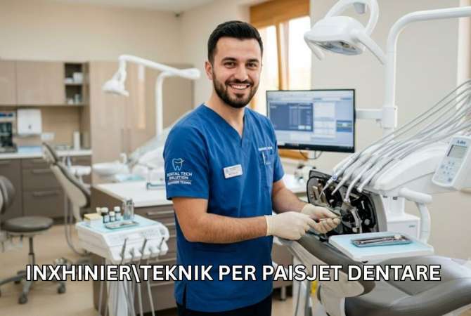 Njoftime Pune per InxhinierTeknik per paisjet dentare ne Tirane