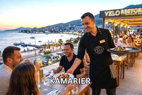 Njoftime Pune per Kamarier ne Sarande