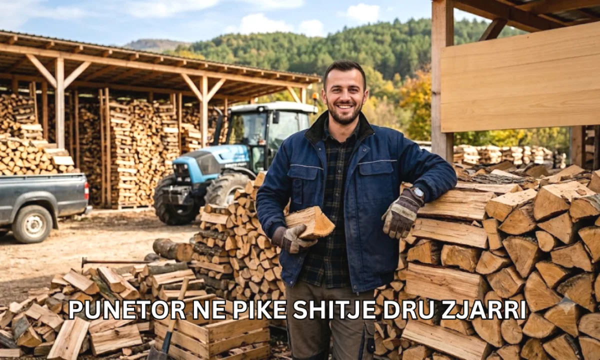 Njoftime Pune ne Tirane, Profesioni Punetor ne pike shitje dru zjarri , Fillestar/Pak eksperience, Pagesa Me Marreveshje.