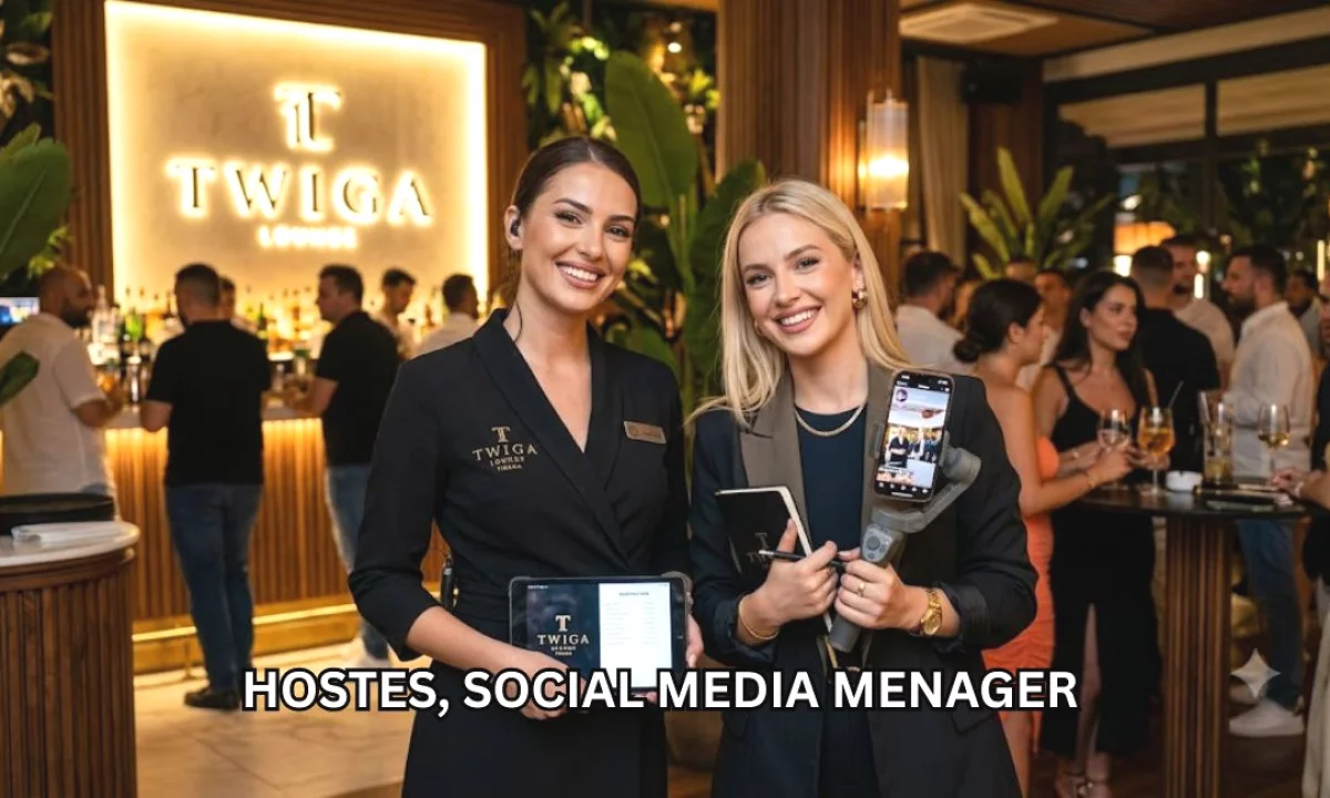 Njoftime Pune ne Tirane, Profesioni Hostes,Social Media Menager , Me eksperience, Pagesa Me Marreveshje.