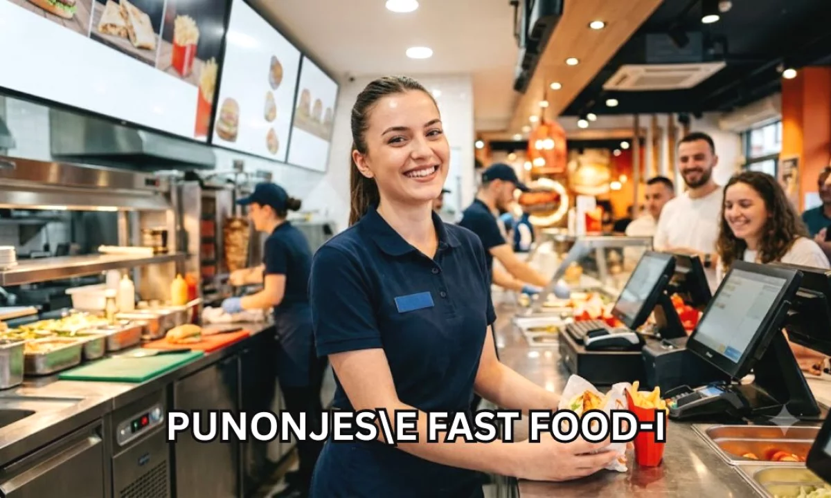 Njoftime Pune ne Korce, Profesioni Punonjes\e fast food-i , Pa Eksperience, Pagesa Me Marreveshje.