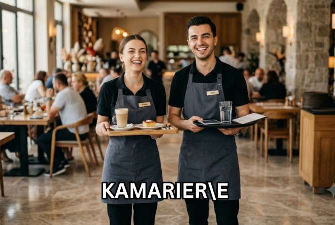 Njoftime Pune per Kamarier/e ne Tirane