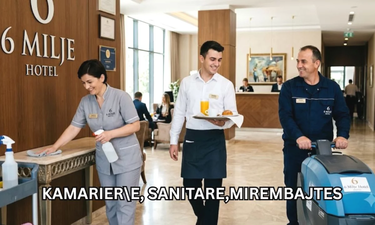 Job Offers in Saranda, Profession Mirembajtes,Kamarier\\e, Sanitare , Beginner/Little experience, Payment By Agreement.
