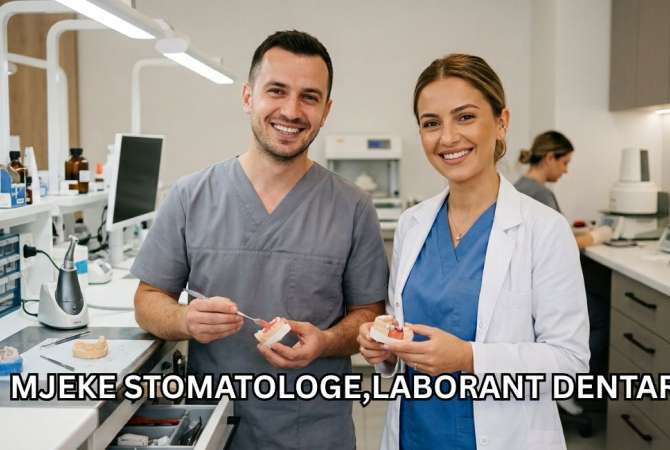 Job Offers for Mjeke Stomatologe, laburant Dentar in Fier