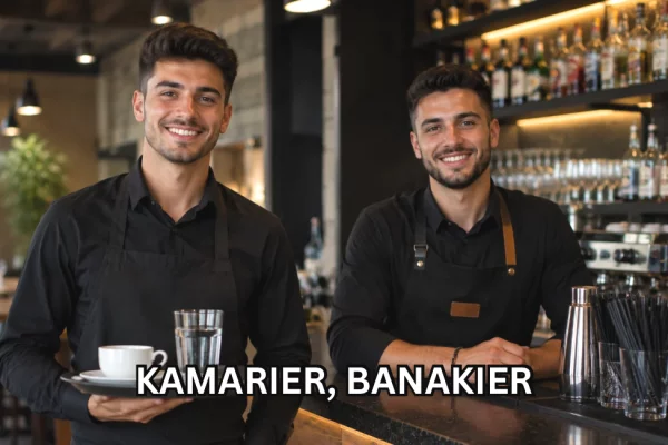 Njoftime Pune per Kamarier,Banakier ne Tirane