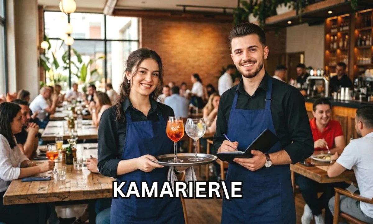 Njoftime Pune ne Tirane, Profesioni Kamarier\\e , Pa Eksperience, Pagesa Me Marreveshje.