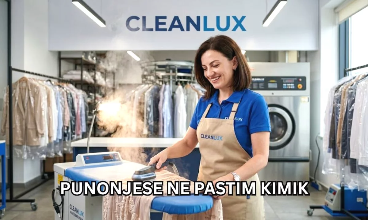 Njoftime Pune ne Tirane, Profesioni Punonjese ne pastrim kimik , Fillestar/Pak eksperience, Pagesa Me Marreveshje.