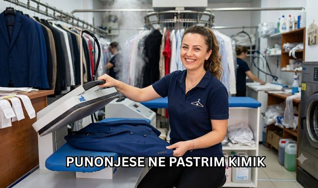 Njoftime Pune ne Tirane, Profesioni Punonjese ne pastrim kimik , Pa Eksperience, Pagesa Me Marreveshje.