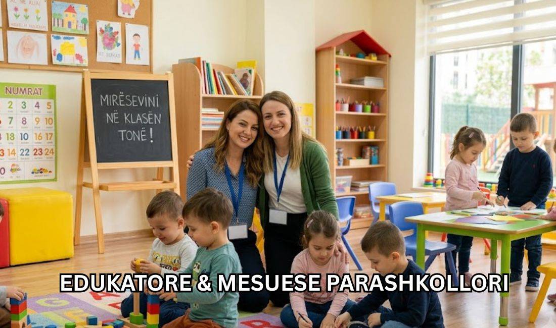 Njoftime Pune ne Tirane, Profesioni Mësues/e Kopsht/ParaShkollor , Pa Eksperience, Pagesa Me Marreveshje.