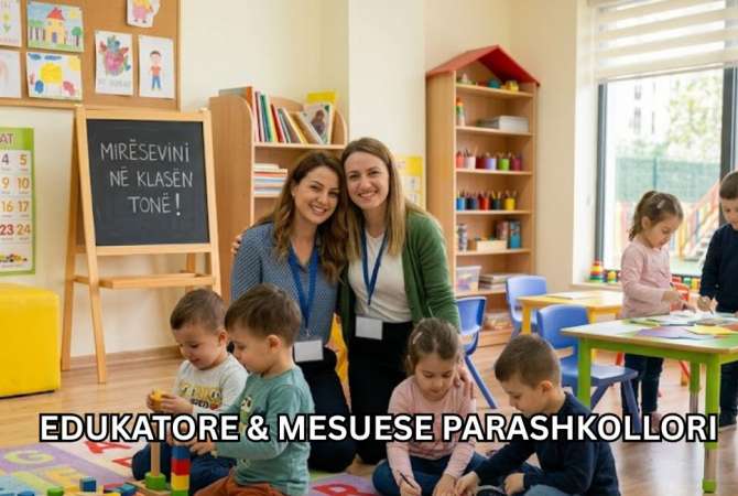 Njoftime Pune per Mësues/e Kopsht/ParaShkollor ne Tirane