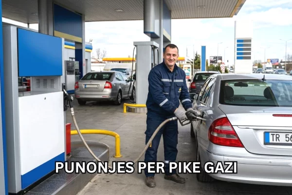 Njoftime Pune per Punonjës për Pikë Gazi ne Tirane