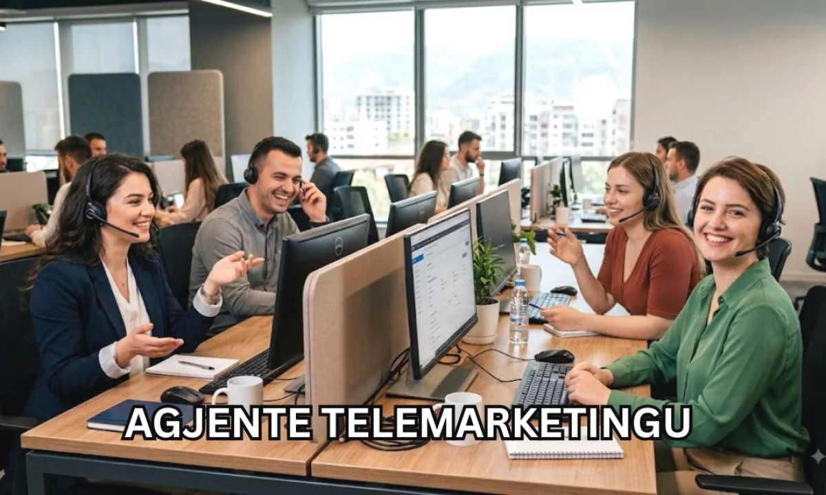 Njoftime Pune ne Tirane, Profesioni Agjente Telemarketingu , Fillestar/Pak eksperience, Pagesa 70,000  Leke.