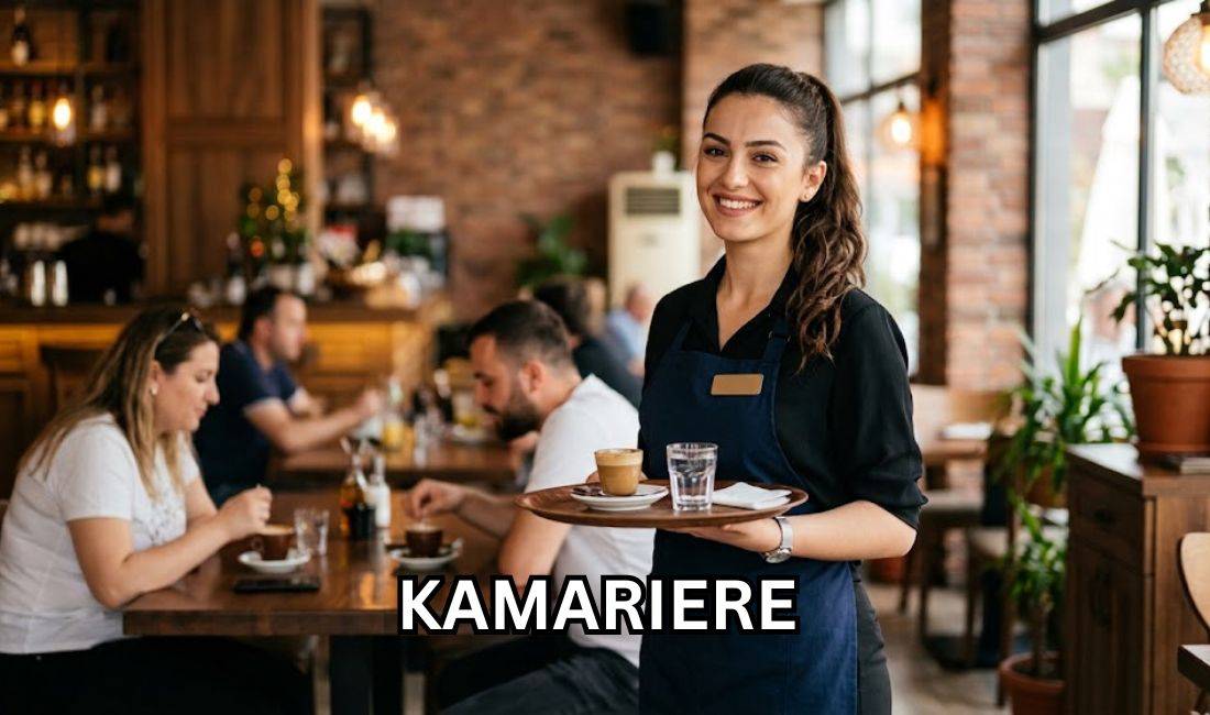 Njoftime Pune ne Tirane, Profesioni Kamariere , Me eksperience, Pagesa 40,000  Leke.