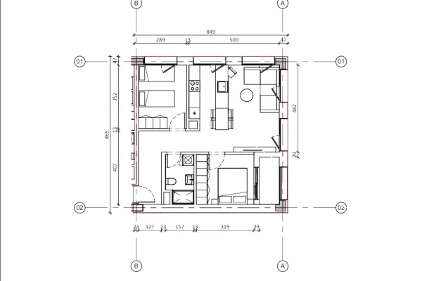 Shtepi ne shitje Apartament ne Tirane, 2+1, Mobilimi Bosh, pa mobiluar, Pagesa 178,000  Euro.