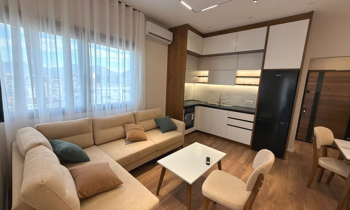 Shtepi me qera Apartament ne Tirane, 1+1, Mobilimi E mobiluar, Pagesa 60,000  Leke.